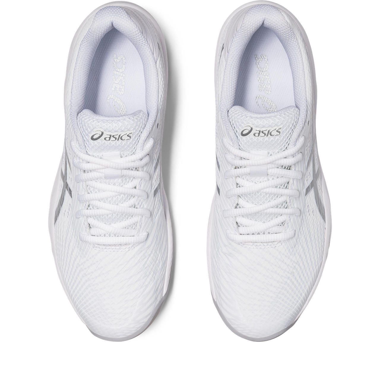 ASICS Gel Game 9 Women's Tennis Shoes - White/Silver - Lightweight Cushioned Court Shoes for Women - Perfect for Tennis, Pickleball & Gym Training