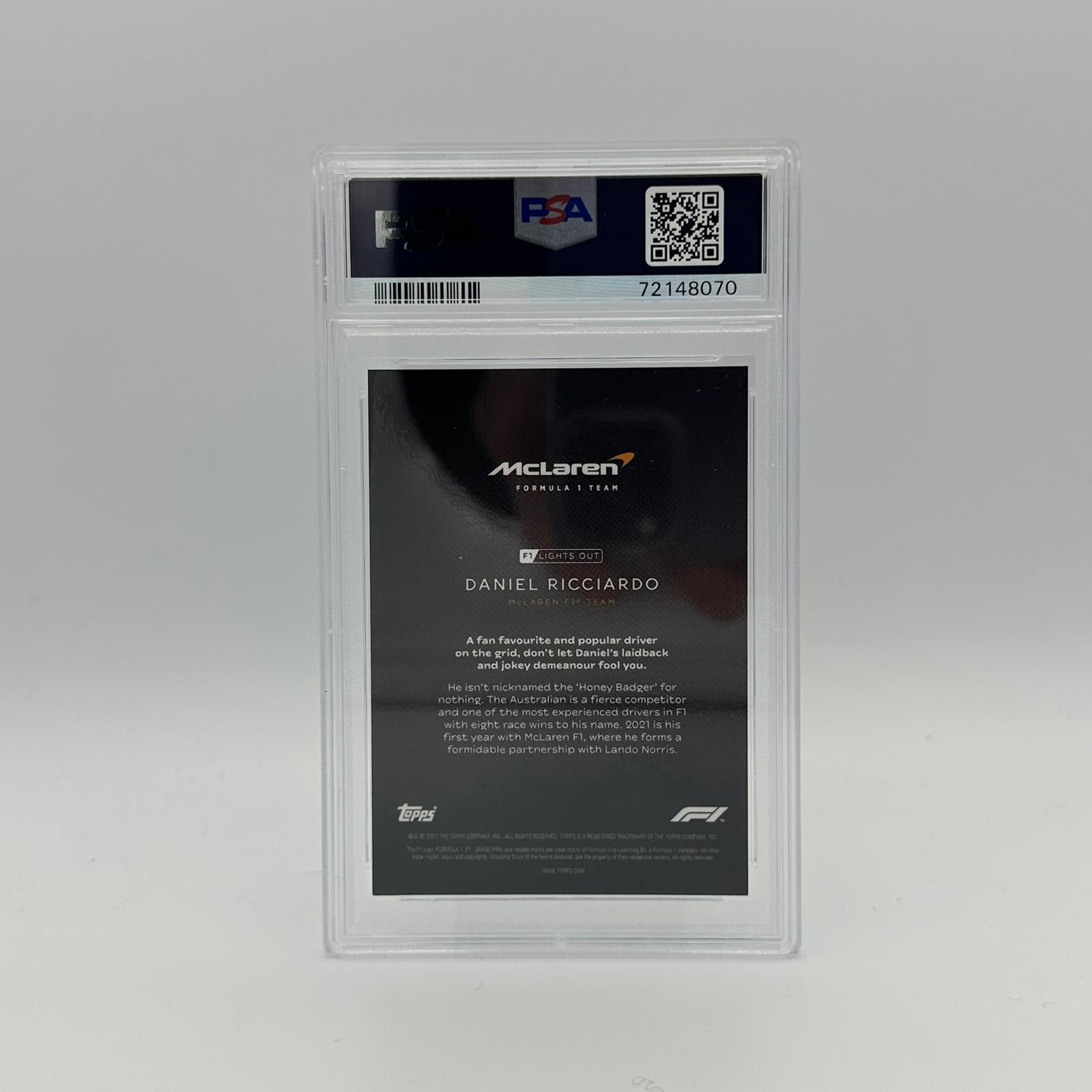PSA 9 1997-99 Daniel Ricciardo Blue Parallel Racing Card - Perfect for Collectors, Sports Memorabilia & F1 Fans