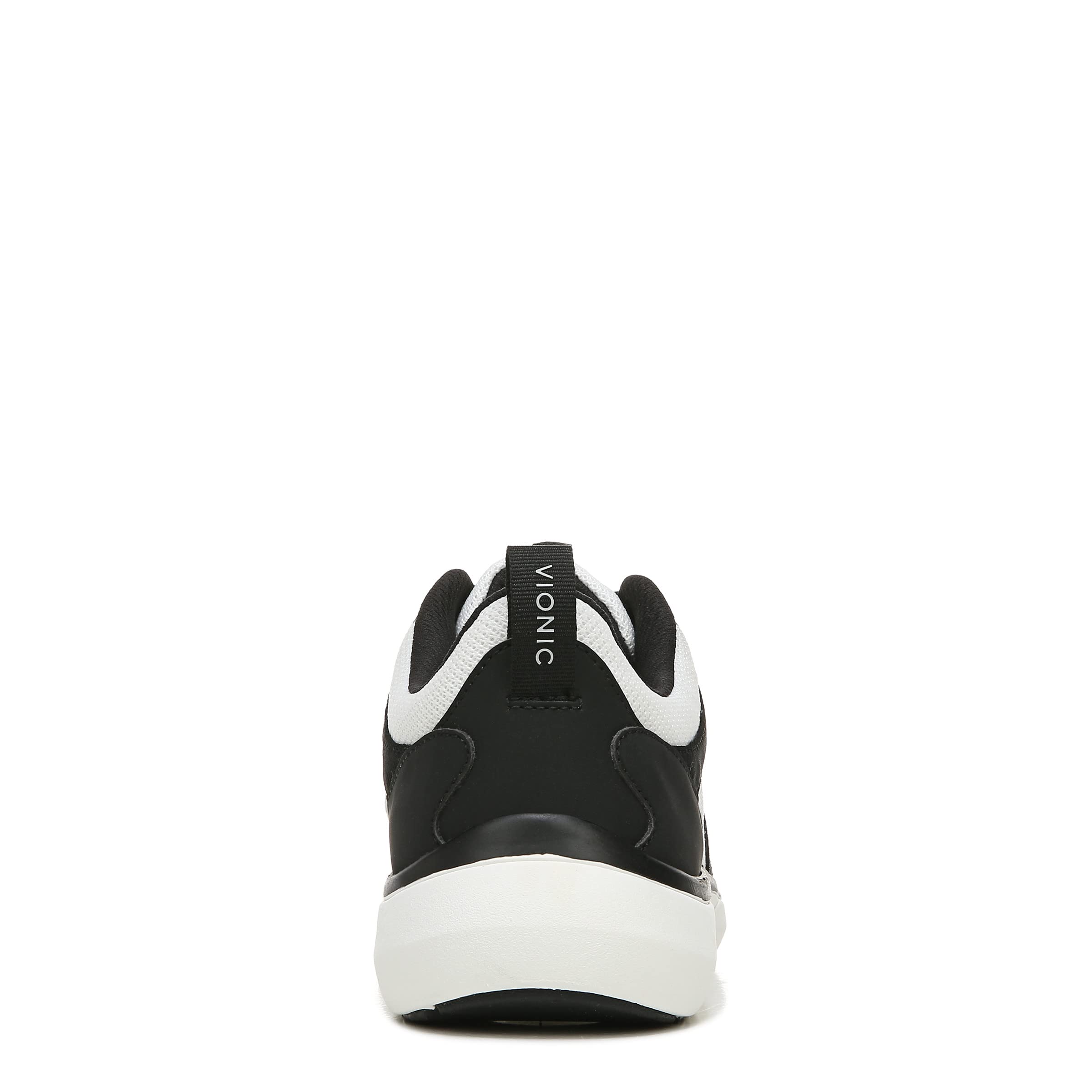 Vionic Olessa Women's Arch Support Walking & Athletic Shoes - Comfortable Sneakers for Running, Workouts, Fitness & All-Day Wear | Perfect for Jogging, Gym, Travel & Everyday Comfort (Black, Size 8)