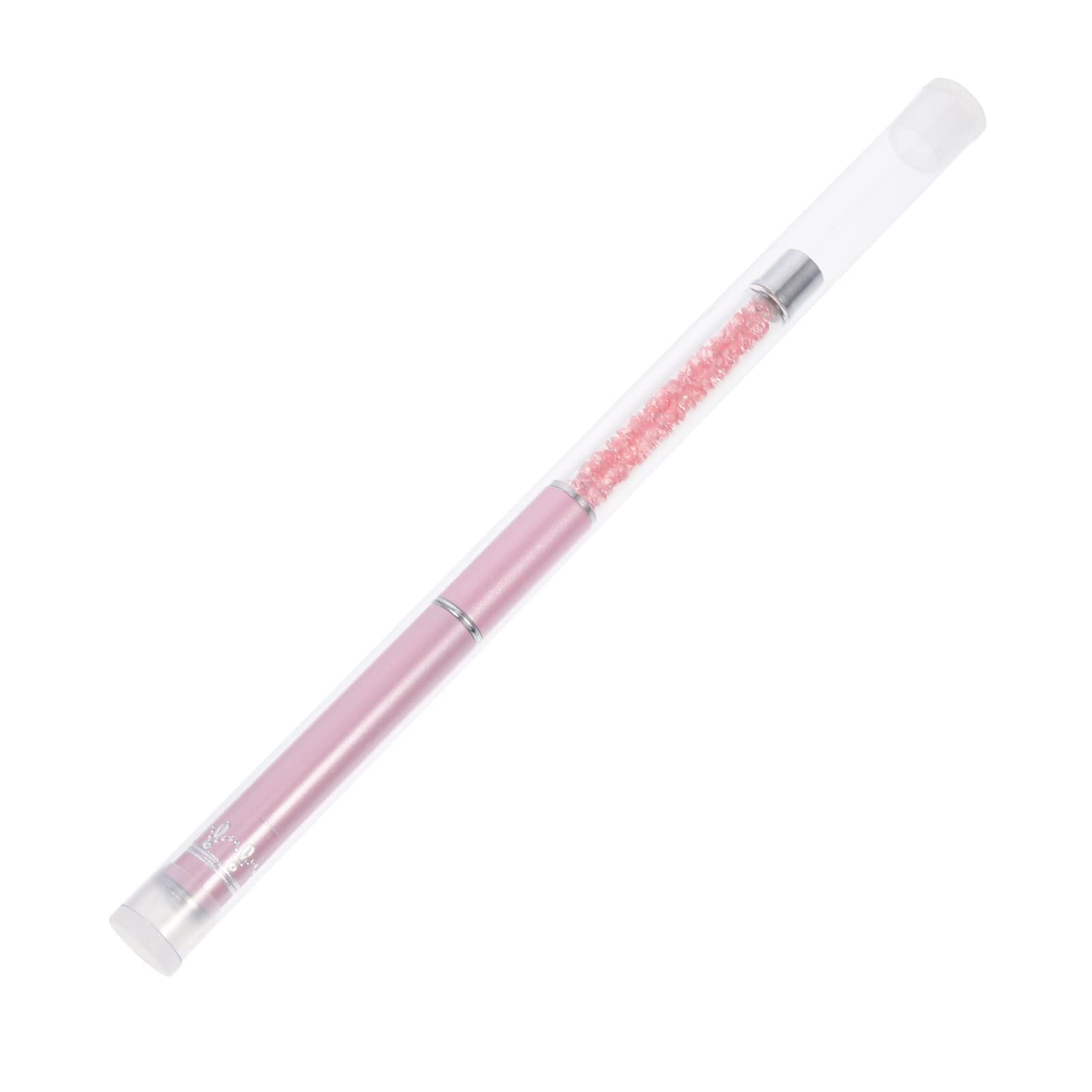 Beavorty Acrylic Nail Art Brushes Set with Rhinestone Handles - Professional Nail Painting & Drawing Pens for Home Salon, DIY Manicure & Nail Design - Perfect for Gel Polish, French Tips & 3D Nail Art