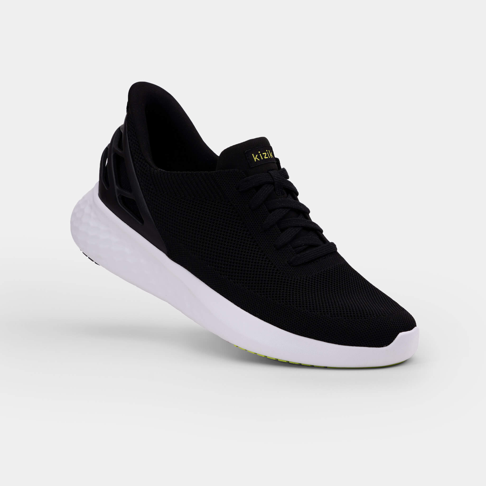Men's Athens Black Leather Casual Shoes - Comfortable & Stylish Footwear for Walking, Travel & Everyday Wear