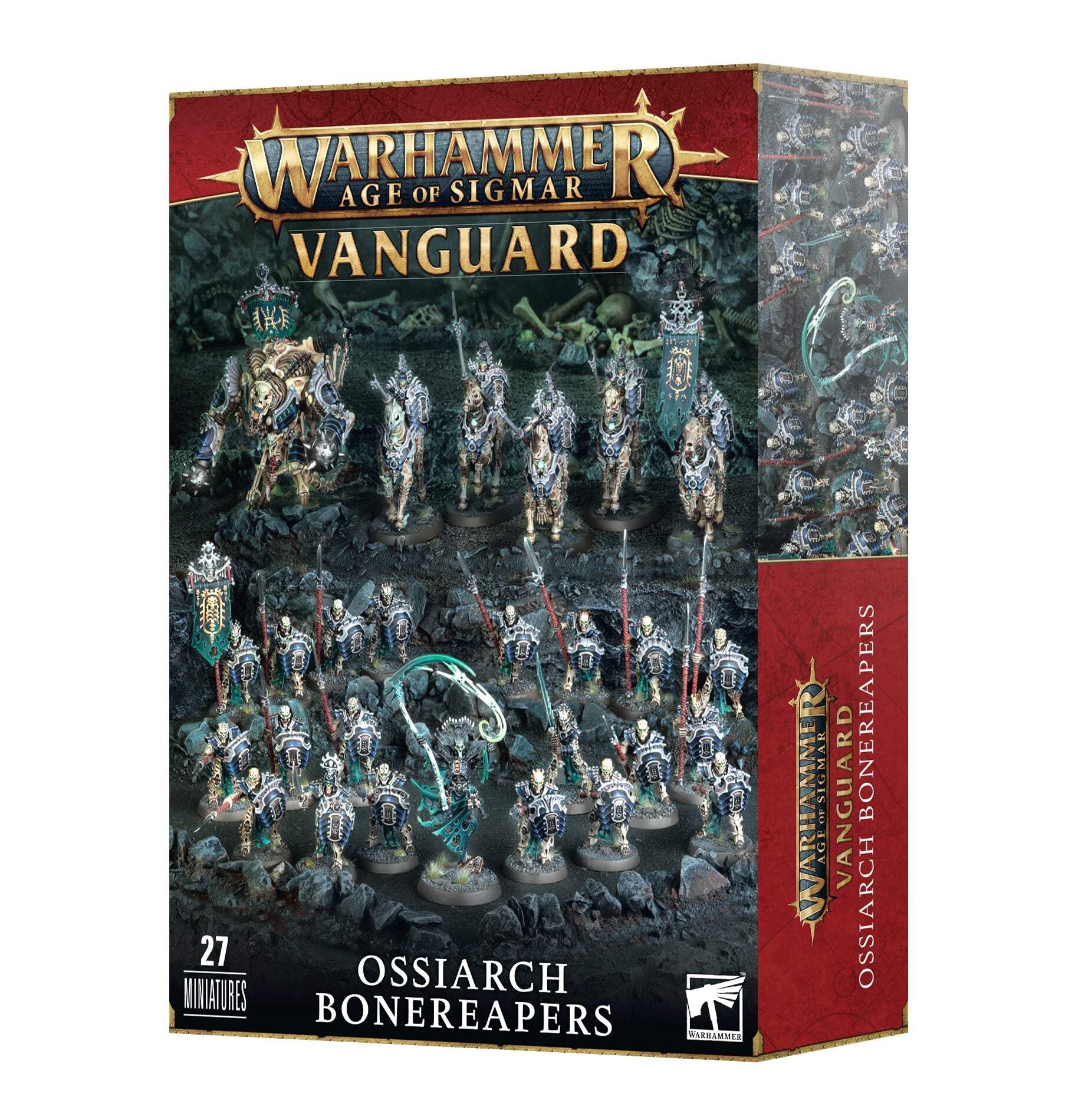 Games Workshop Warhammer Age of Sigmar Vanguard: Ossiarch Bonereapers - Tabletop Strategy Game for Fantasy Battles and Miniature Collectors