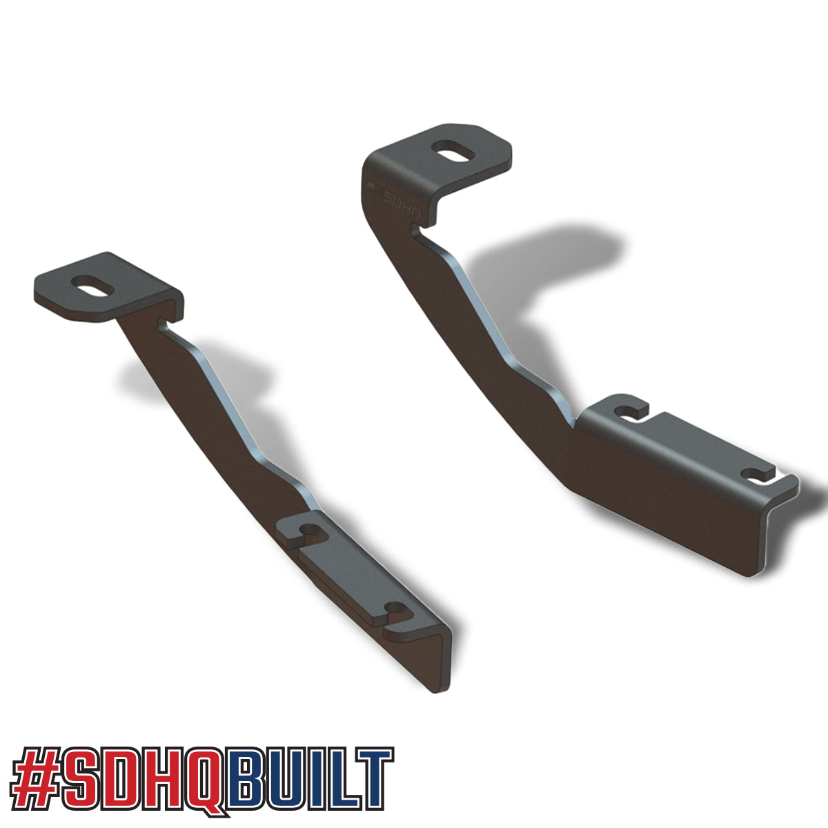 2022-2023 Nissan Frontier SDHQ Built A-Pillar Light Mounts - Heavy Duty Off-Road LED Light Brackets for Enhanced Night Driving & Adventure