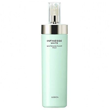 Albion Infinesse White Whitening Moisturizing Milk 200g | Brightening Facial Emulsion for Glowing Skin | Day & Night Hydration for All Skin Types