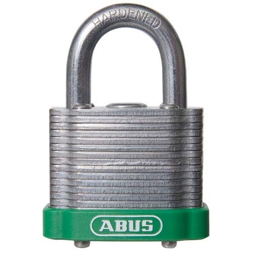 **ABUS 41/40 B KD Green High Security Padlock - Pack of 20 (42012) - Key Different, Weatherproof & Durable - Ideal for Lockers, Storage Units & Outdoor Gates**