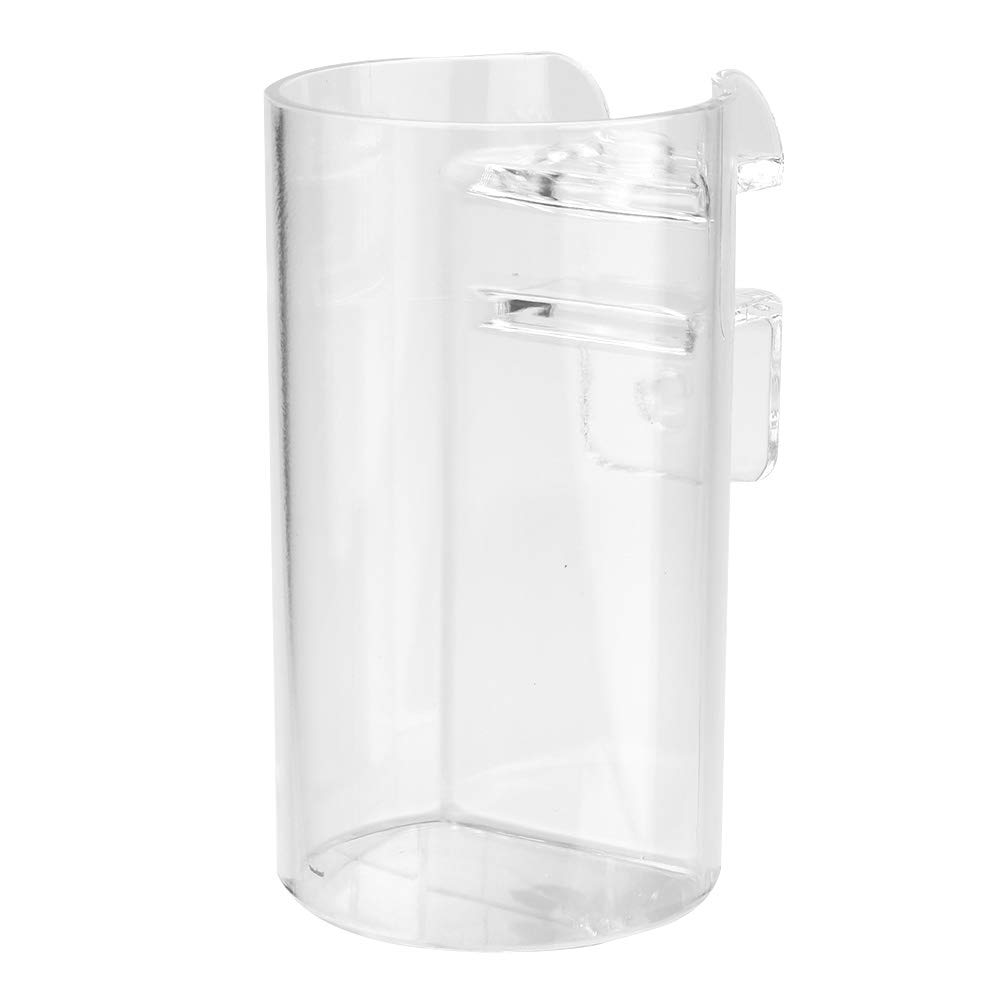 HEEPDD Clear Acrylic Aquarium Feeder Ring - Automatic Fish Tank Food Bowl with Multi-Function Design for Pet Fish Feeding | Perfect for Freshwater & Saltwater Tanks, Prevents Food Dispersion