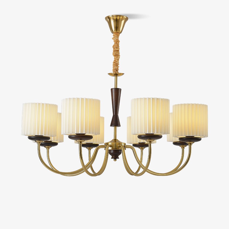 Elegant Acurt Crystal Chandelier - Modern Ceiling Light Fixture for Dining Room, Bedroom & Living Room Decor | Energy Efficient LED Lighting for Home & Office