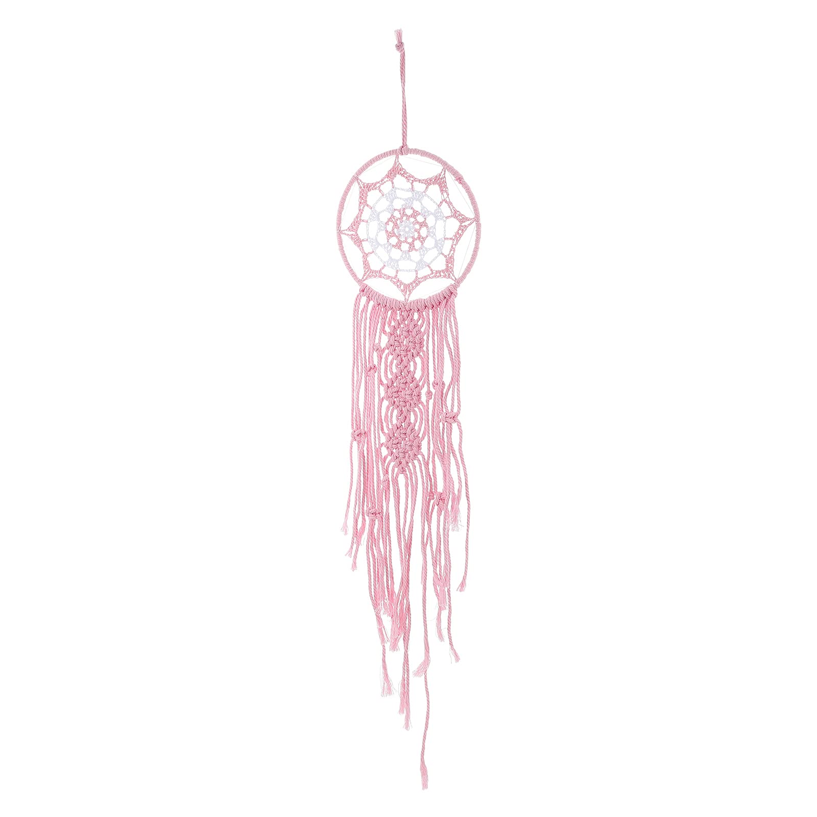ULTNICE Hand-Woven Dreamcatcher Pendant - Boho Chic Wall Hanging Decor with Creative Tassels for Bedroom, Nursery, or Living Room - Perfect for Home, Wedding, and Meditation Space Decoration