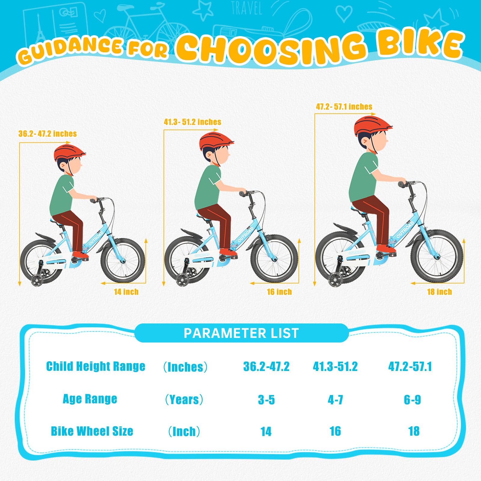 14/16/18 Inch Kids Folding Bike with Training Wheels - Adjustable Toddler Bicycle for Boys & Girls Ages 3-9 Years - Dual Brake System for Safety - Perfect for Beginners Learning to Ride - Great Birthday Gift for Kids - Ideal for Park Rides, Neighborhood Cycling & Outdoor Family Activities