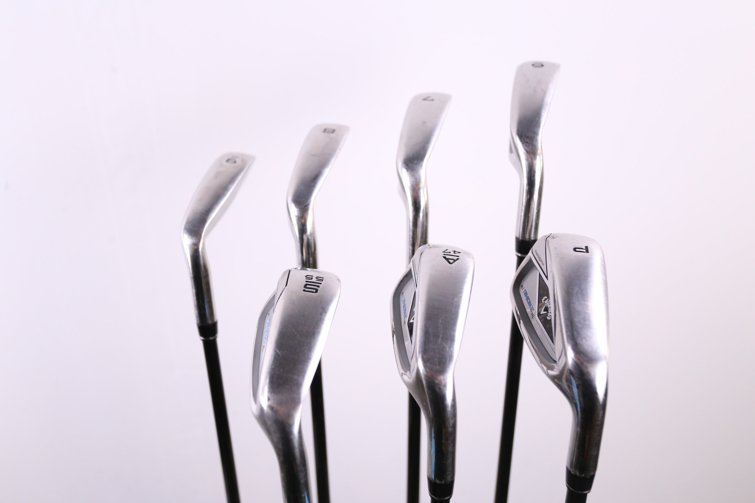 Used Callaway Paradym Ai Smoke HL Iron Set - Right Handed 6-SW Regular Flex Golf Clubs for Men | Perfect for High Launch & Distance on the Course