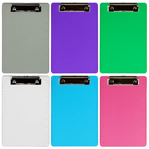 Mini Plastic Clipboards 6x9