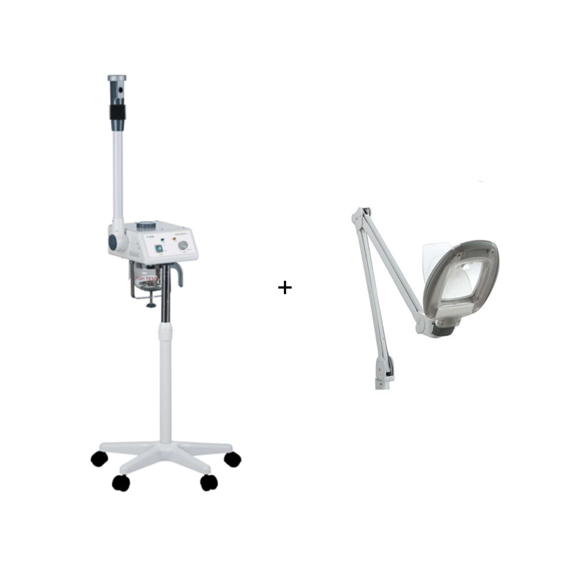 Professional Facial Steamer with Timer & LED Light - F 300B 1005T for Spa, Skincare & At-Home Facial Treatments