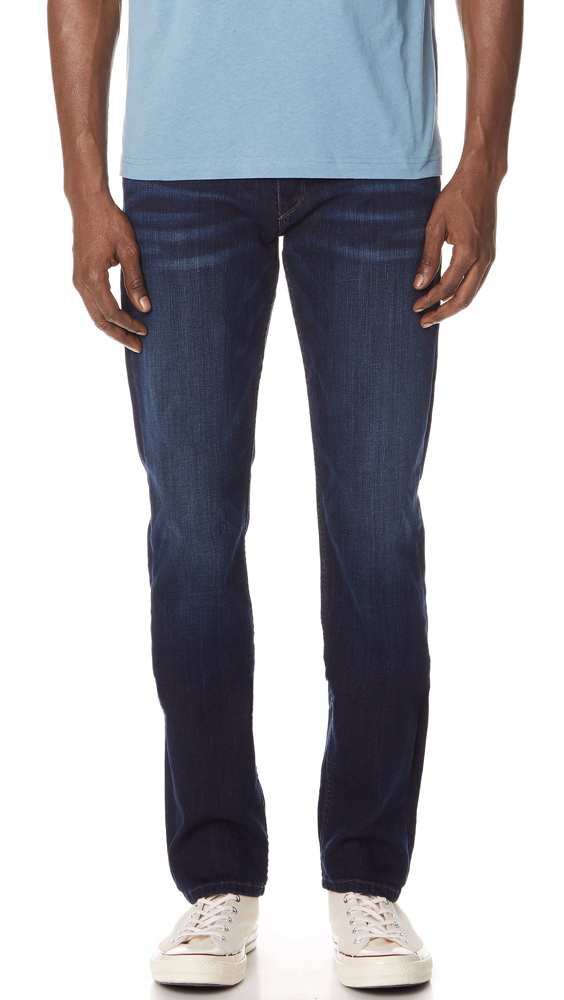 PAIGE Men's Federal Transcend Jeans - Slim Fit Stretch Denim Pants for Casual & Business Wear | Comfortable & Stylish for Everyday Outfits, Office, and Date Nights