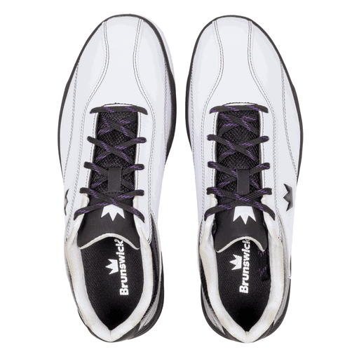 Brunswick Women’s Legacy Right Hand Bowling Shoes - Luma/Berry Color - Comfortable & Lightweight for League Play & Casual Bowling