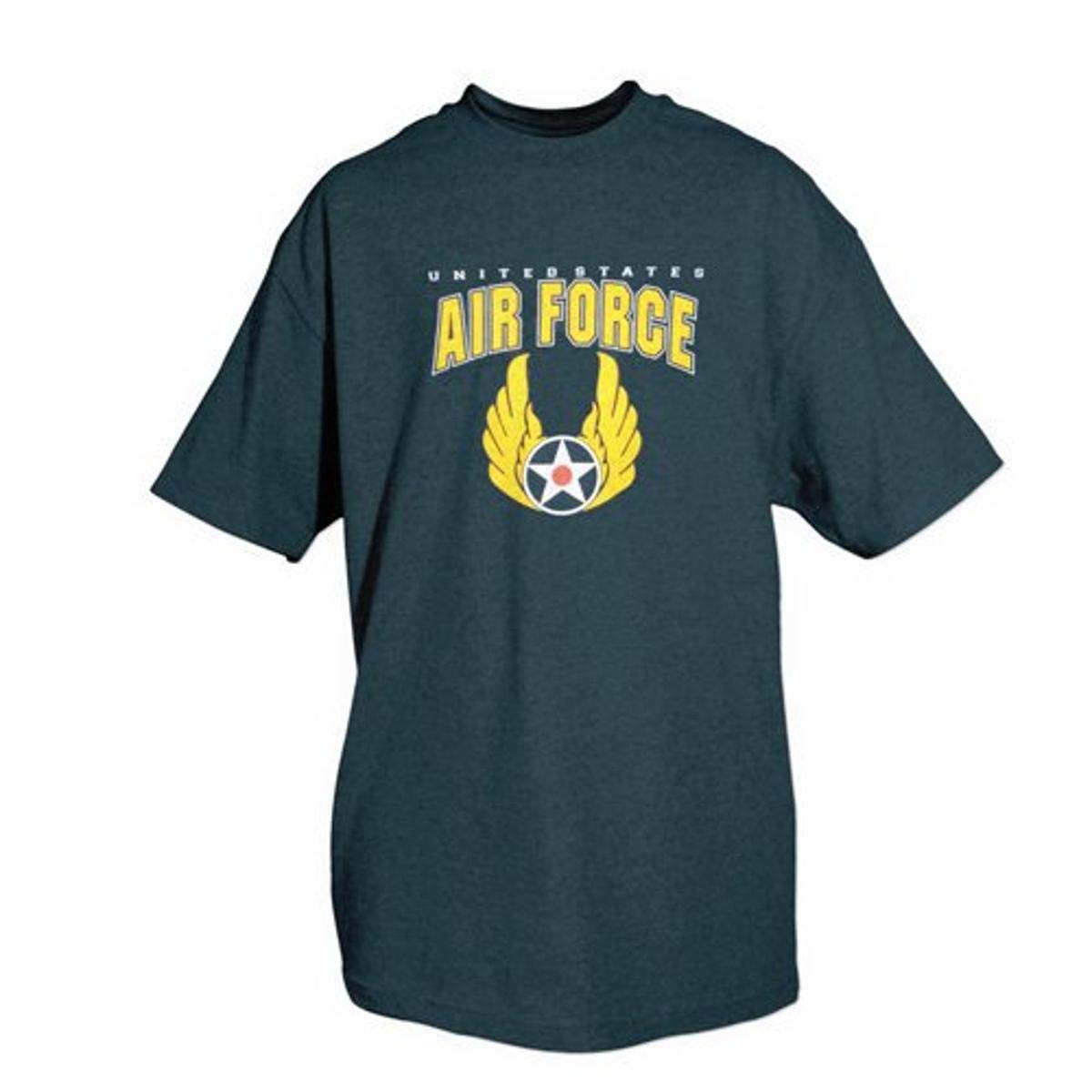 Fox Outdoor Products Air Force One-Sided Imprinted U.S. Air Force Wings T-Shirt - Military Apparel for Veterans & Patriotic Enthusiasts - Perfect for Veterans Day, Air Force Events & Casual Wear