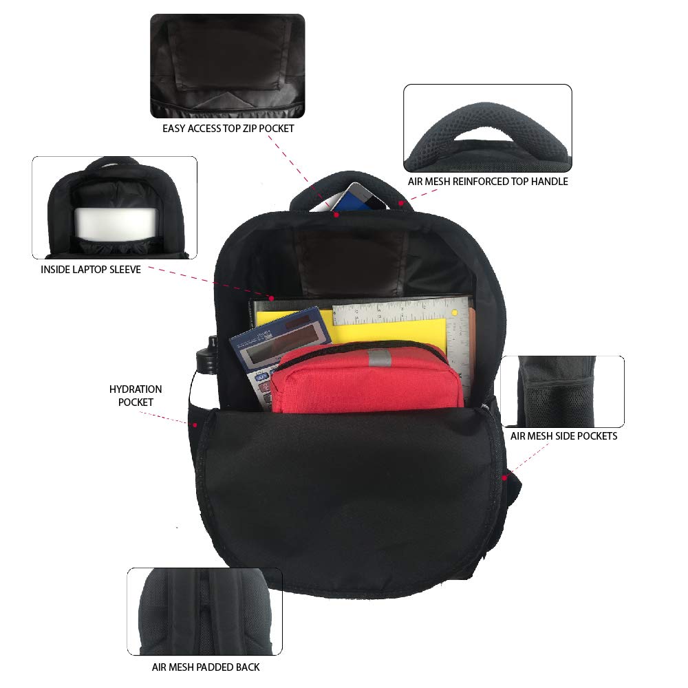 Harry Potter Backpack for School & Travel | Kids Unisex Backpack for Boys & Girls | Hogwarts Themed Backpack for Toddlers & Teens | Perfect for School, Camping & Daily Use