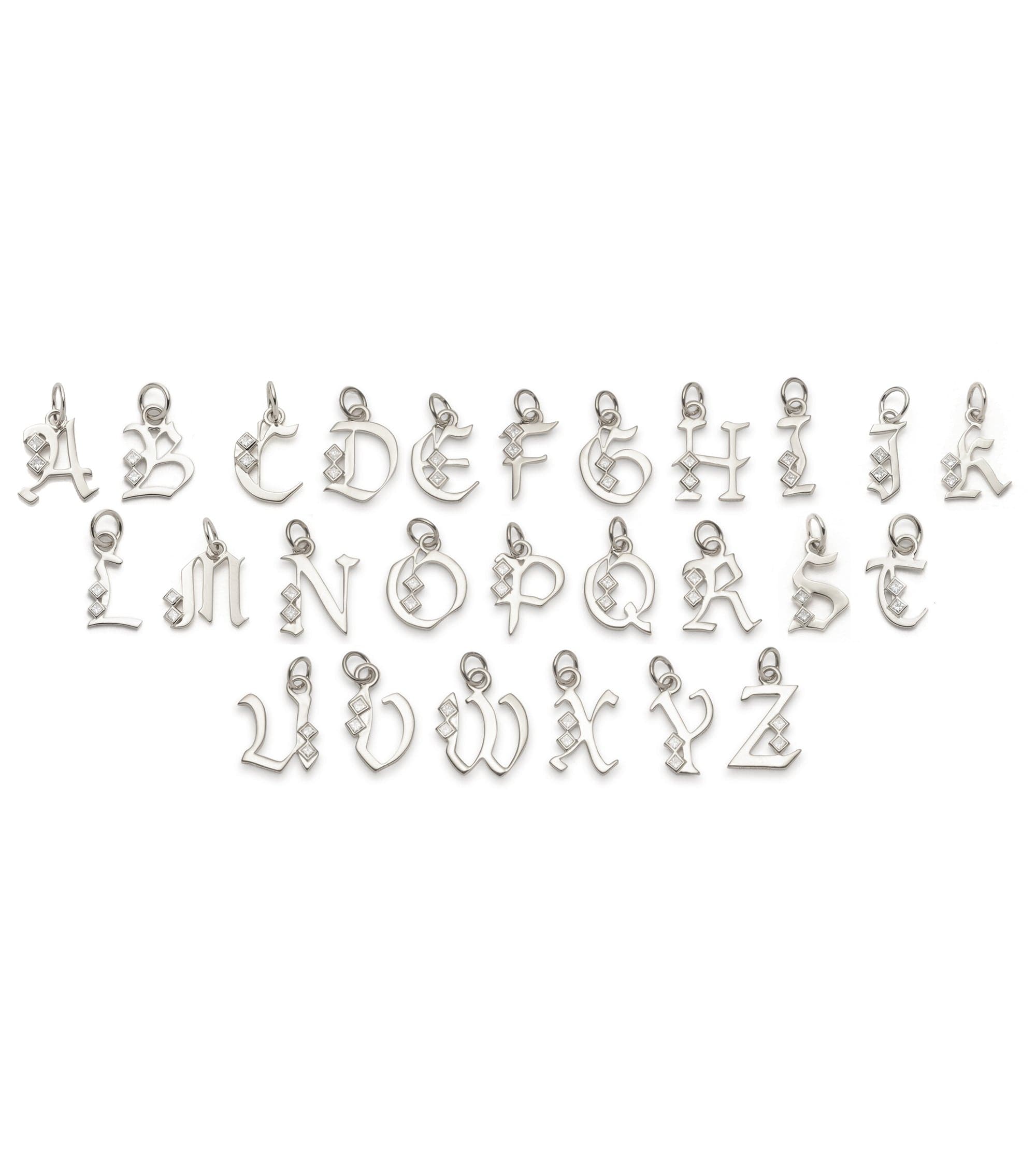 18K White Gold