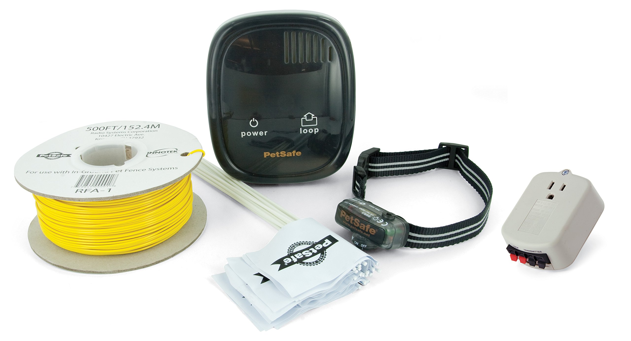 Elite Little Dog In-Ground Fence System - Safe & Effective Wireless Pet Containment Solution for Small Dogs | Perfect for Backyards, Gardens & Outdoor Play Areas