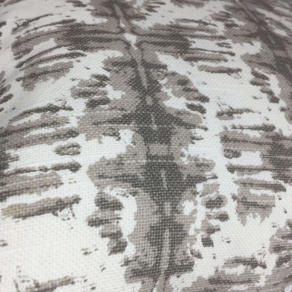 Stylish Taupe Brown & Off White Tribal Geometric Pillow Cover - Handmade Lacefield Designs Fabric - Perfect for Boho Chic Living Room & Bedroom Decor