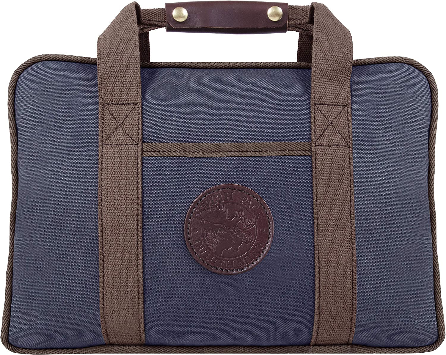 Duluth Pack Safari Portfolio - Premium Leather Document Organizer for Travel & Business - Perfect for Laptops, Tablets & Office Essentials