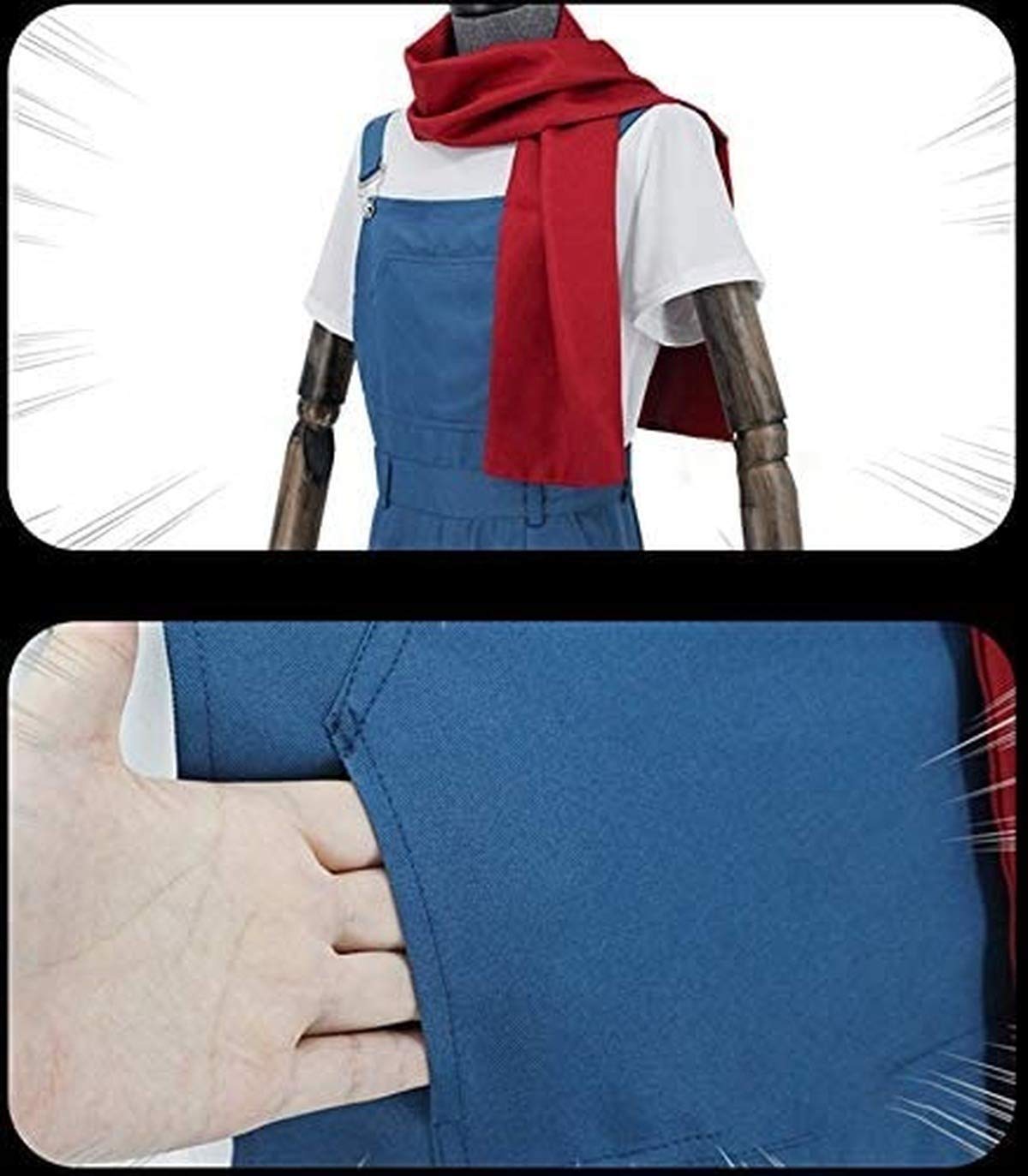 Angels of Death Eddie Edward Mason Cosplay Costume - Anime Character Halloween Outfit for Adults | Perfect for Conventions, Cosplay Events & Halloween Parties