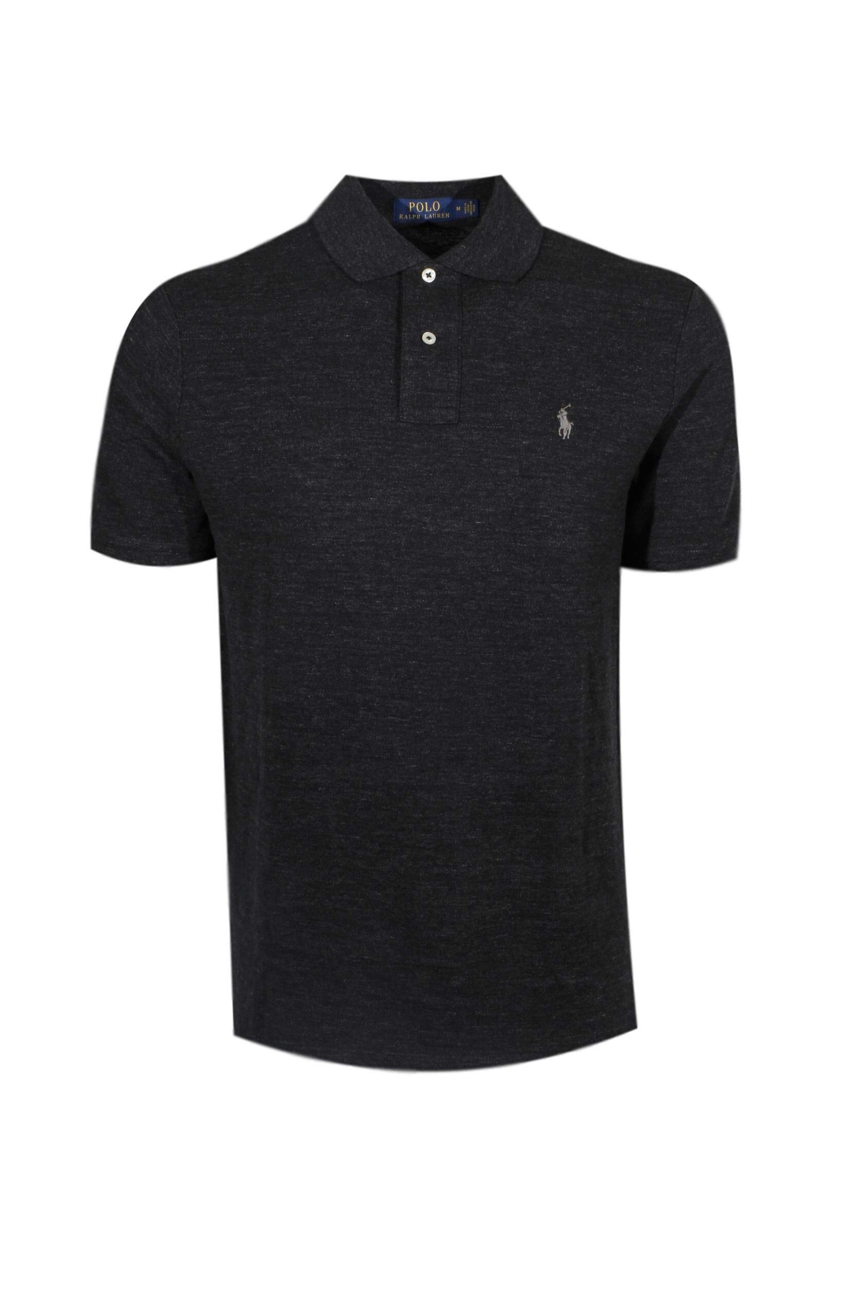 Ralph Lauren Men's Classic Fit Mesh Polo Shirt - Breathable Cotton Short Sleeve Casual Top for Golf, Work & Everyday Wear