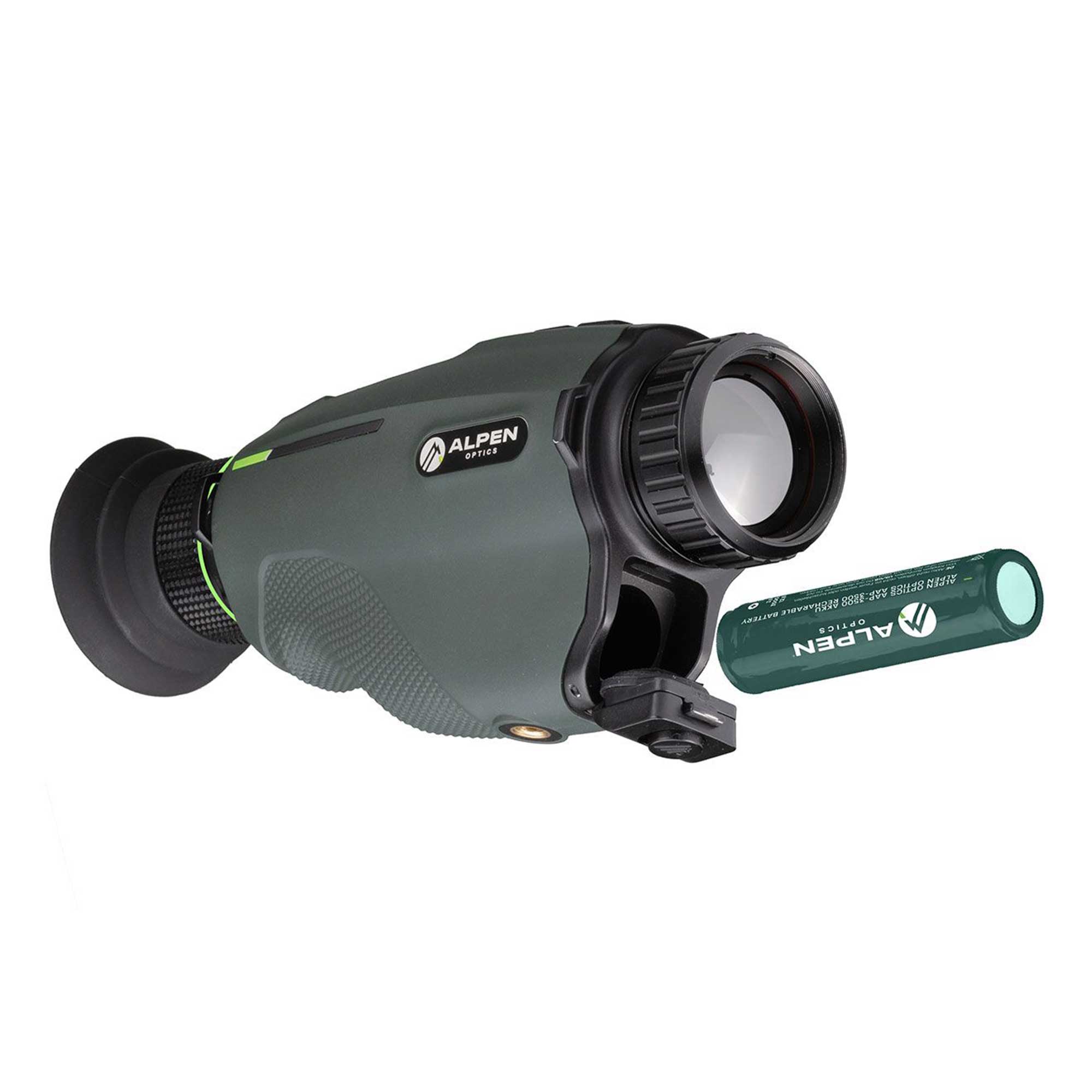Alpen Apex 25mm Thermal Monocular - High Resolution Night Vision Scope for Hunting, Wildlife Observation & Security Surveillance | Compact & Lightweight Design