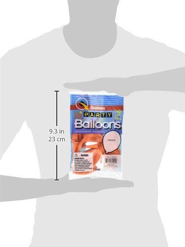Pioneer Balloon Company 11-Inch Latex Balloons 8-Pack, Mandarin Orange - Perfect for Birthday Parties, Baby Showers & Decorations