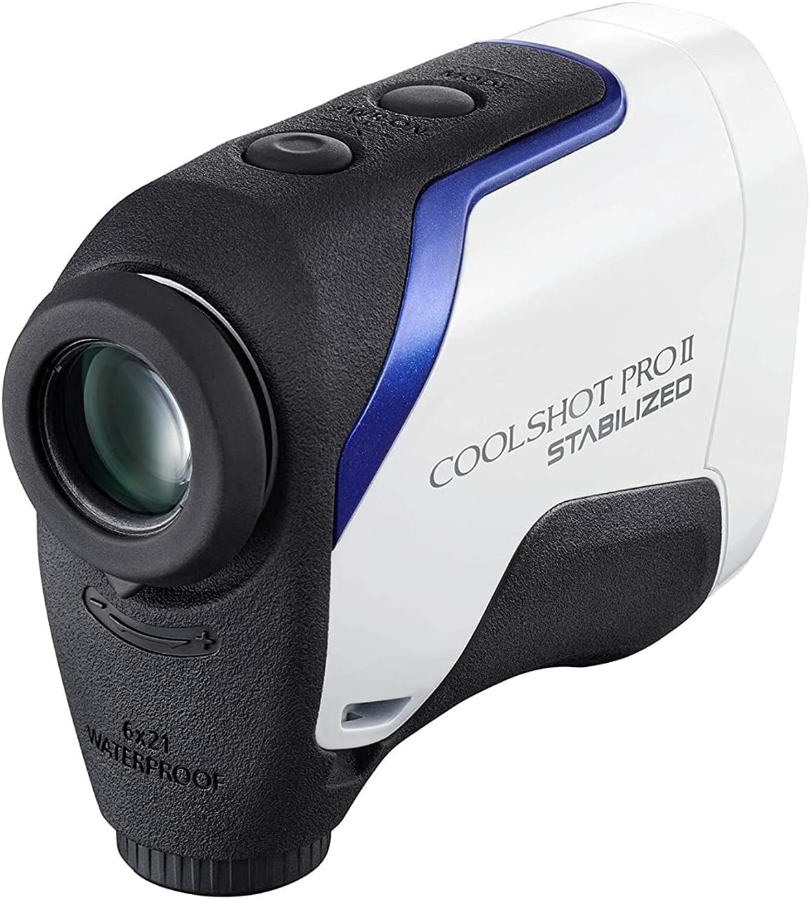Nikon COOLSHOT PROII STABILIZED Golf Rangefinder - Waterproof Laser Range Finder with Slope Technology & OLED Display | Official Nikon USA | Perfect for Golf Tournaments & Course Practice