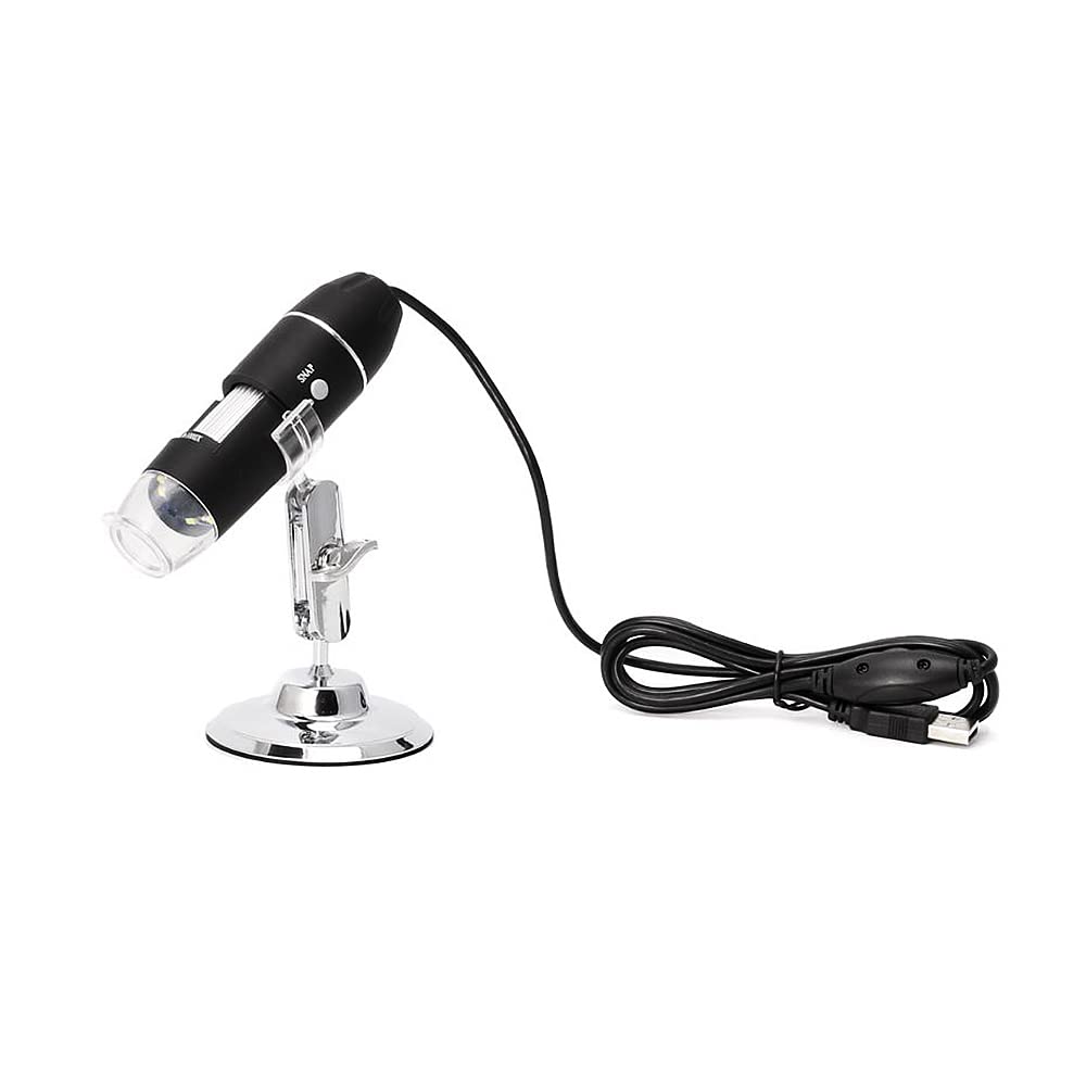 **PENCHEN 1600X USB Digital Portable Microscope - Handheld Industrial Inspection Tool with Adjustable 8 LED Lights & Magnifier - Perfect for PCB Repair, Jewelry Appraisal, and Coin Collecting**