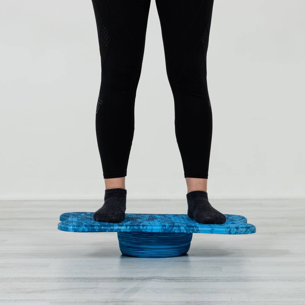 HART Soft Wobble Board for Balance Training - Core Strength & Stability Exercise Equipment for Home Gym, Yoga, Physical Therapy & Fitness Enthusiasts