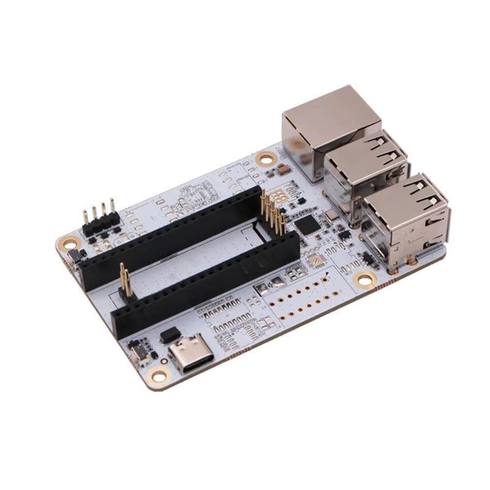 MIL-V Expansion Board USB Hub Backplane for Milk-V Linux with RJ45 Ethernet Port - Connect Peripherals for Home Office & DIY Projects