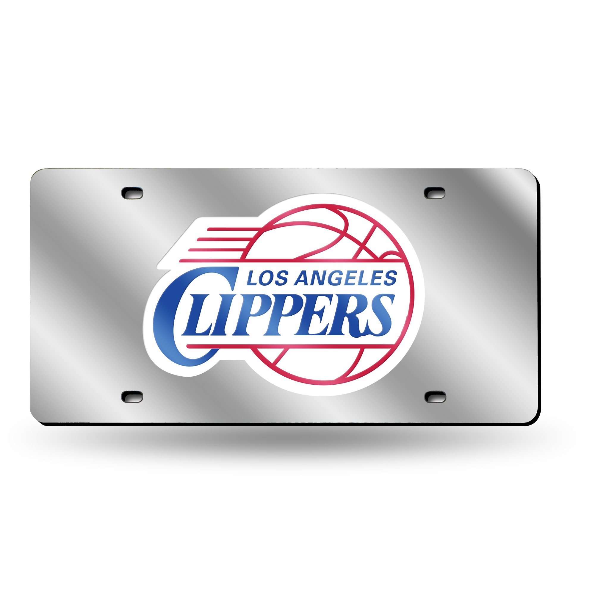 Los Angeles Clippers Laser Tag License Plate - Officially Licensed NBA Team Car Accessory for Fans & Collectors - Perfect for Game Day, Tailgating, and Showcasing Team Pride