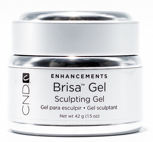 CND Brisa™ Clear Sculpting Gel for Nails - Professional Strength Nail Builder & Strengthener - Perfect for Salon, Home Manicures & Nail Art Designs