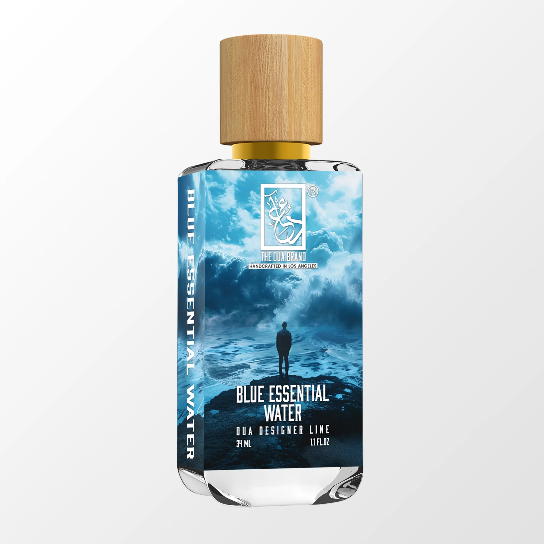 Premium Blue Essential Water Bottle - BPA Free, Leak Proof & Eco-Friendly - Perfect for Gym, Hiking & Outdoor Activities