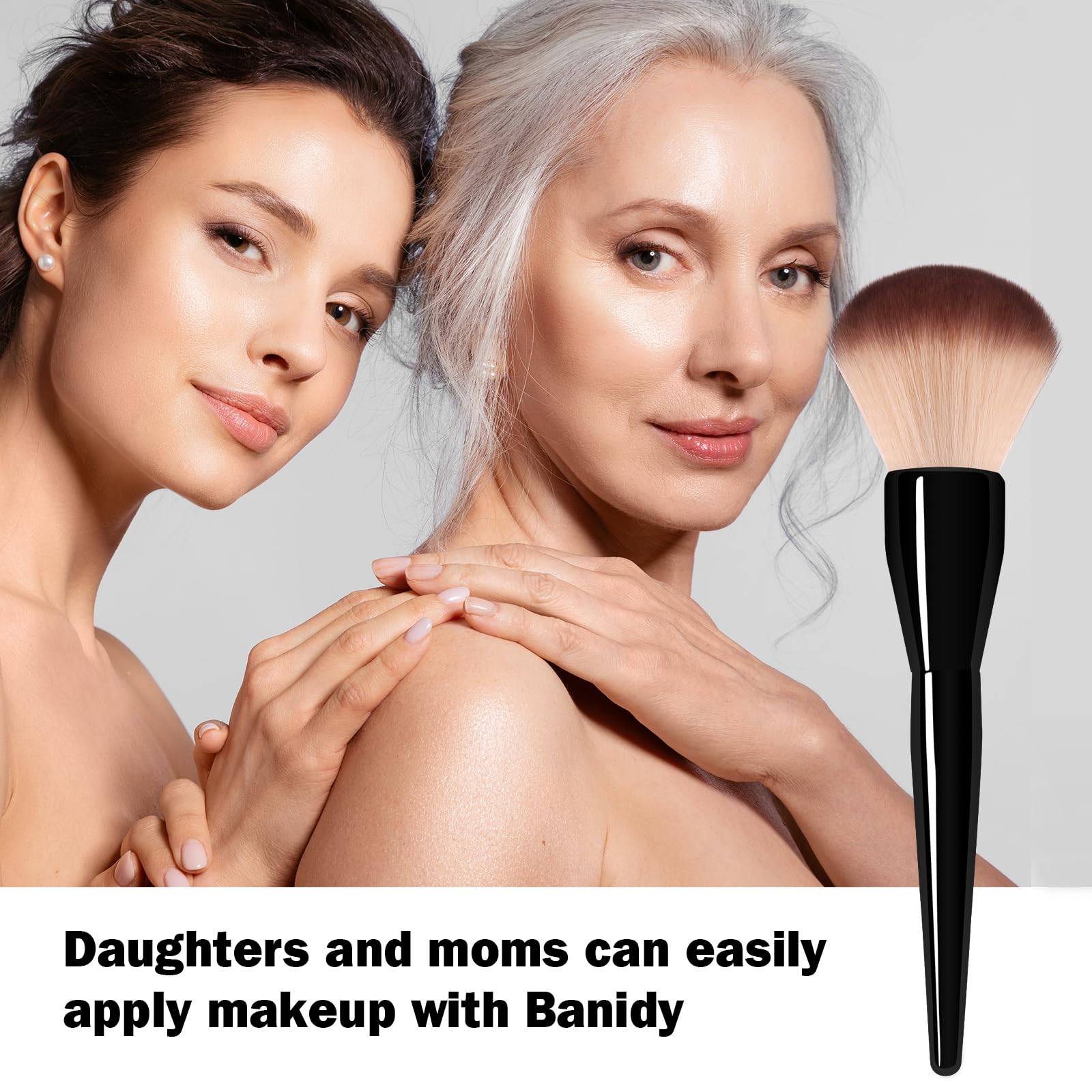 Large Flawless Makeup Brush Set - Foundation & Powder Brush for Blending