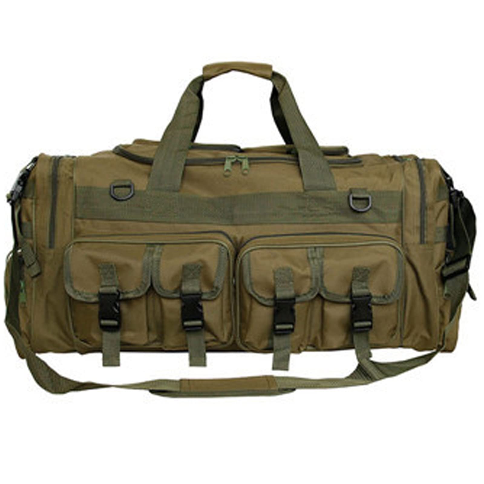 DFANCE Tactical Rifle Bag - Double Long Soft Gun Case for Hunting, Shooting & Outdoor Activities | Durable Army Green Carbine Storage & Transport Solution | Perfect for Range, Camping & Military Use