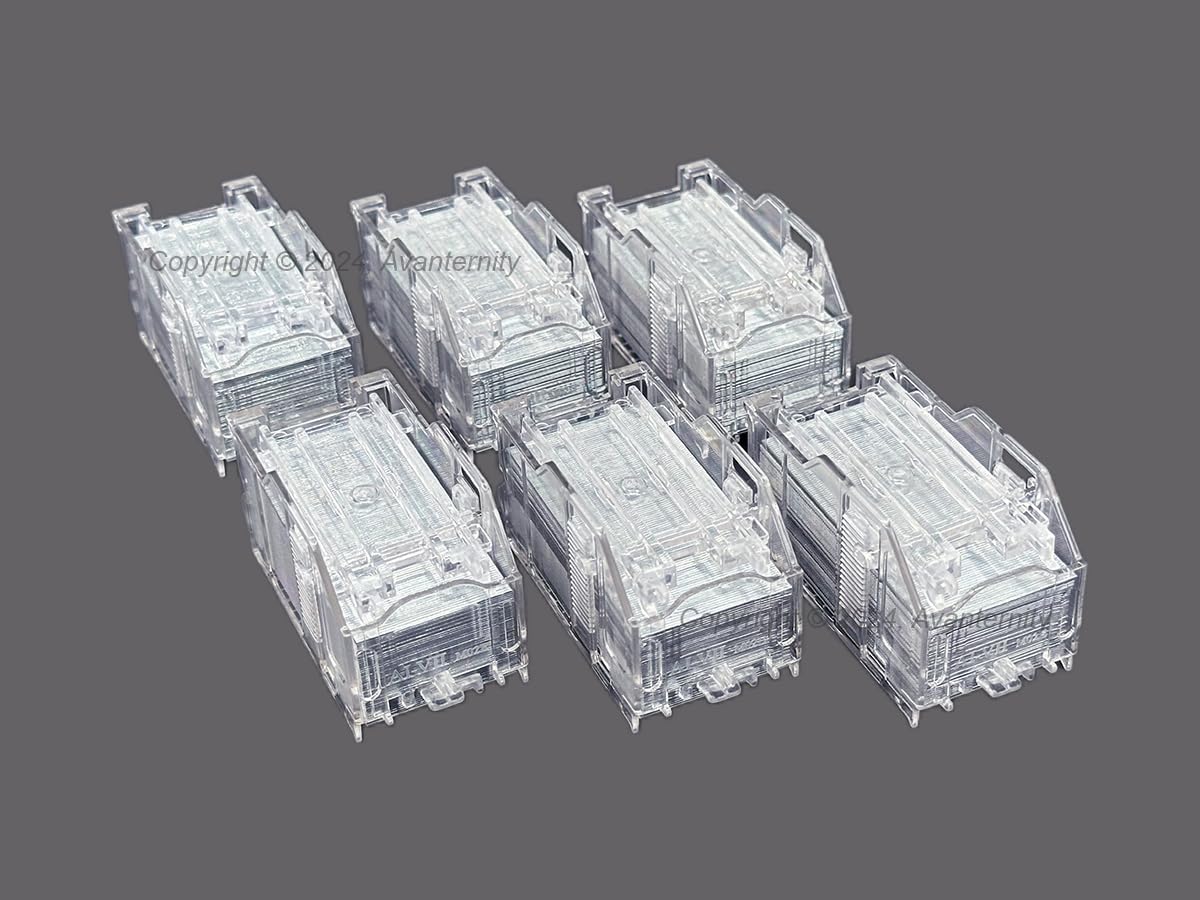 Avanternity's Compatible Staple Refills for Toshiba Staple-2400 Stapler - 2 Pack (5000 Staples) - Perfect for Office, School & Home Use with Heavy-Duty Staplers