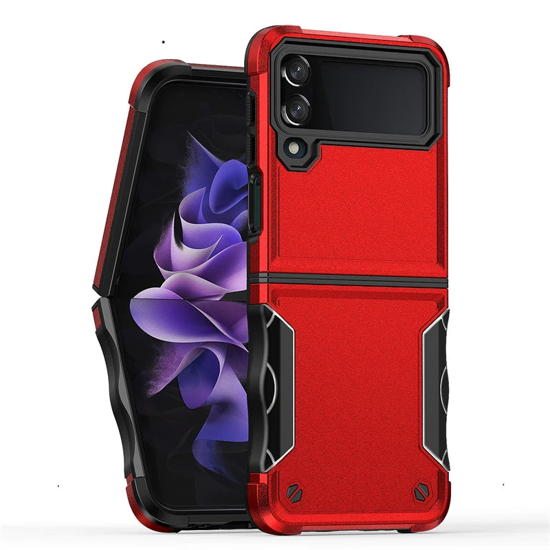 Military Grade Shockproof Case for Samsung Galaxy Z Flip 6 - Rugged Armor Protection for Outdoor, Sports & Daily Use