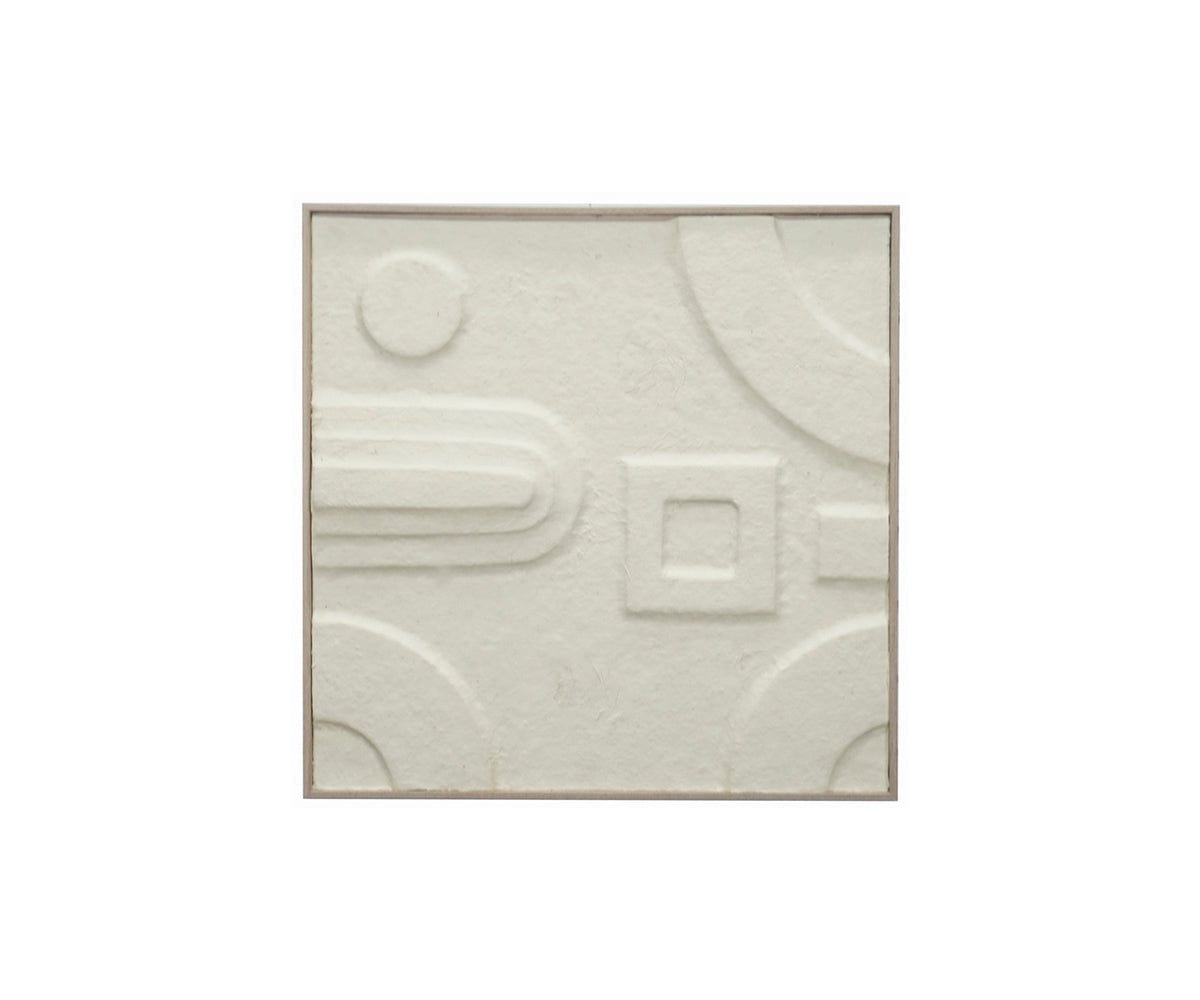Modern Abstract I-Shaped Wall Art Decor - Minimalist Home & Office Wall Sculpture for Living Room, Bedroom, or Workspace
