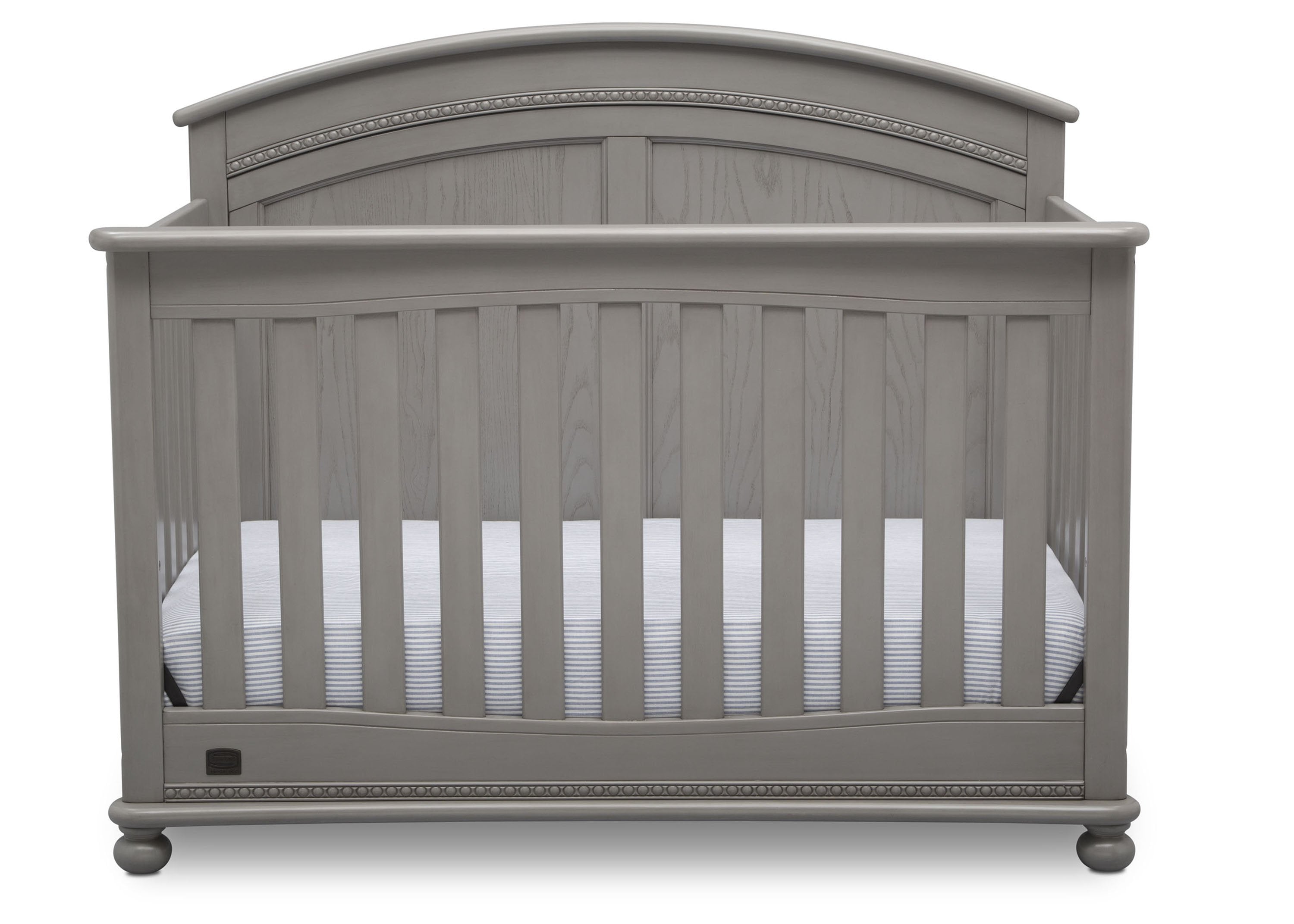 Ainsworth 4-in-1 Convertible Baby Crib - Toddler Bed, Daybed & Full-Size Bed - Safe Nursery Furniture for Newborns & Kids - Perfect for Bedrooms & Daycare Centers