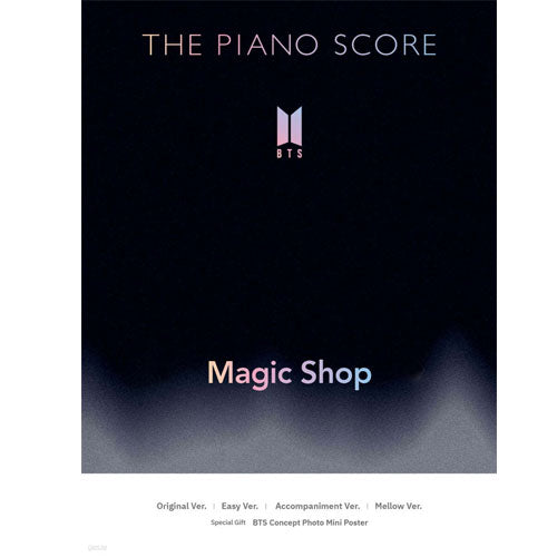 BTS Piano Sheet Music - Magic Shop Official Score for Piano Players | Perfect for Practice, Performances & BTS Fans