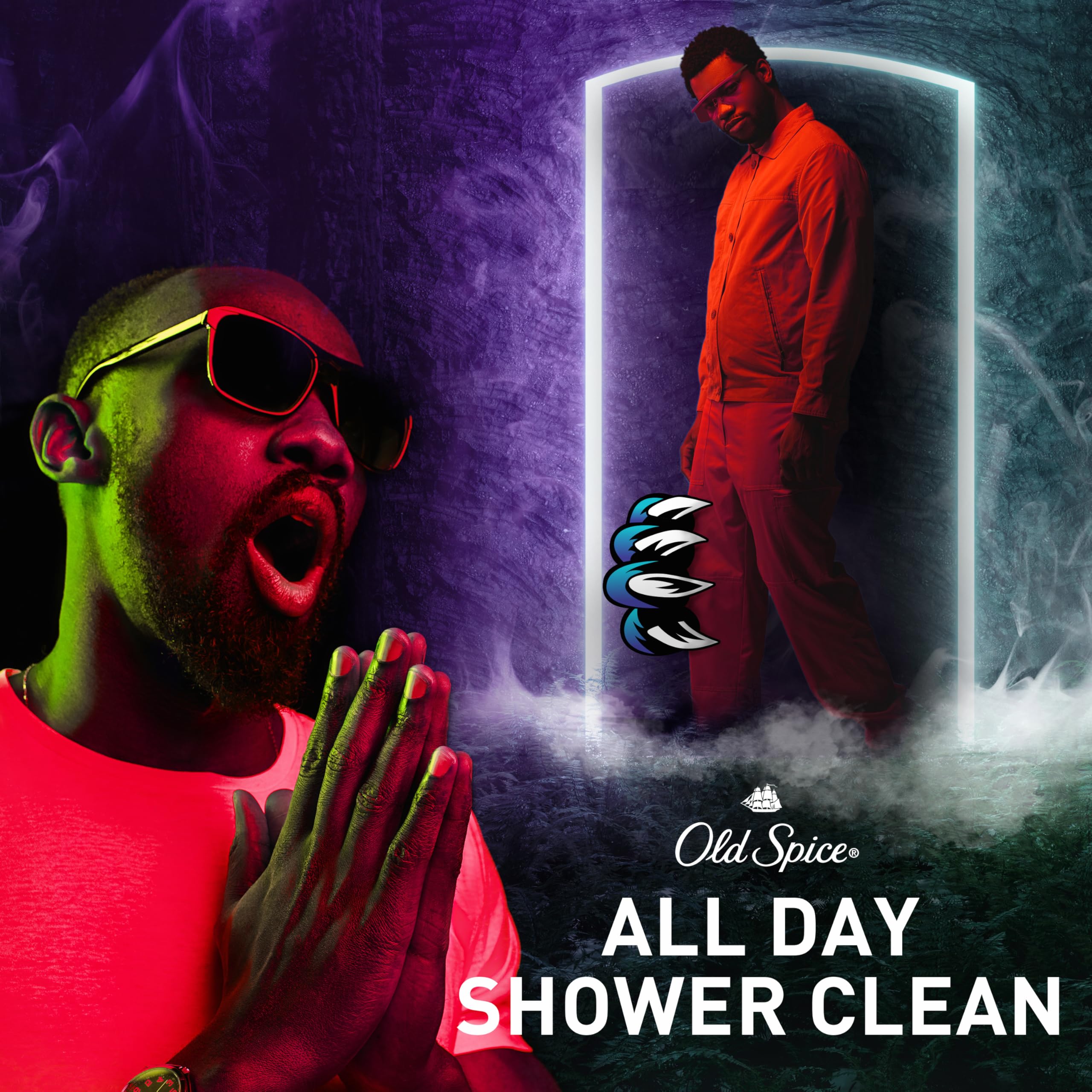 Old Spice 3X Defense Body Wash for Men - 24/7 Freshness with NightPanther Scent | 2-in-1 Shower Gel & Face Cleanser | Long-Lasting Fragrance | Pack of 4 (33.4 fl oz each) | Perfect for Gym, Travel & Daily Shower Routine
