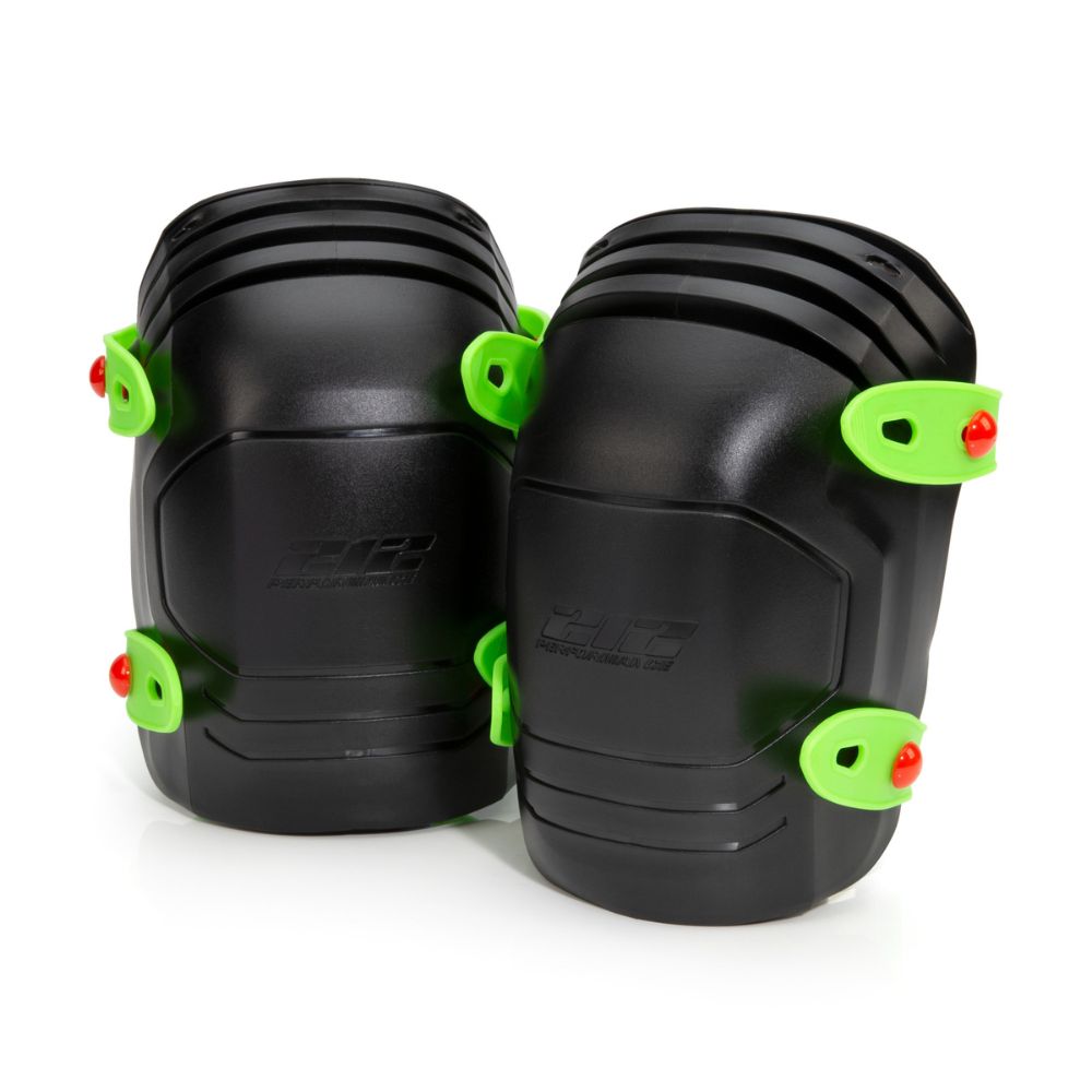 212 Performance WSKP 05 Black Wet Surface Flexible Shell Foam Core Knee Pads - Non-Slip Work Protection for Construction, Flooring & Outdoor Activities
