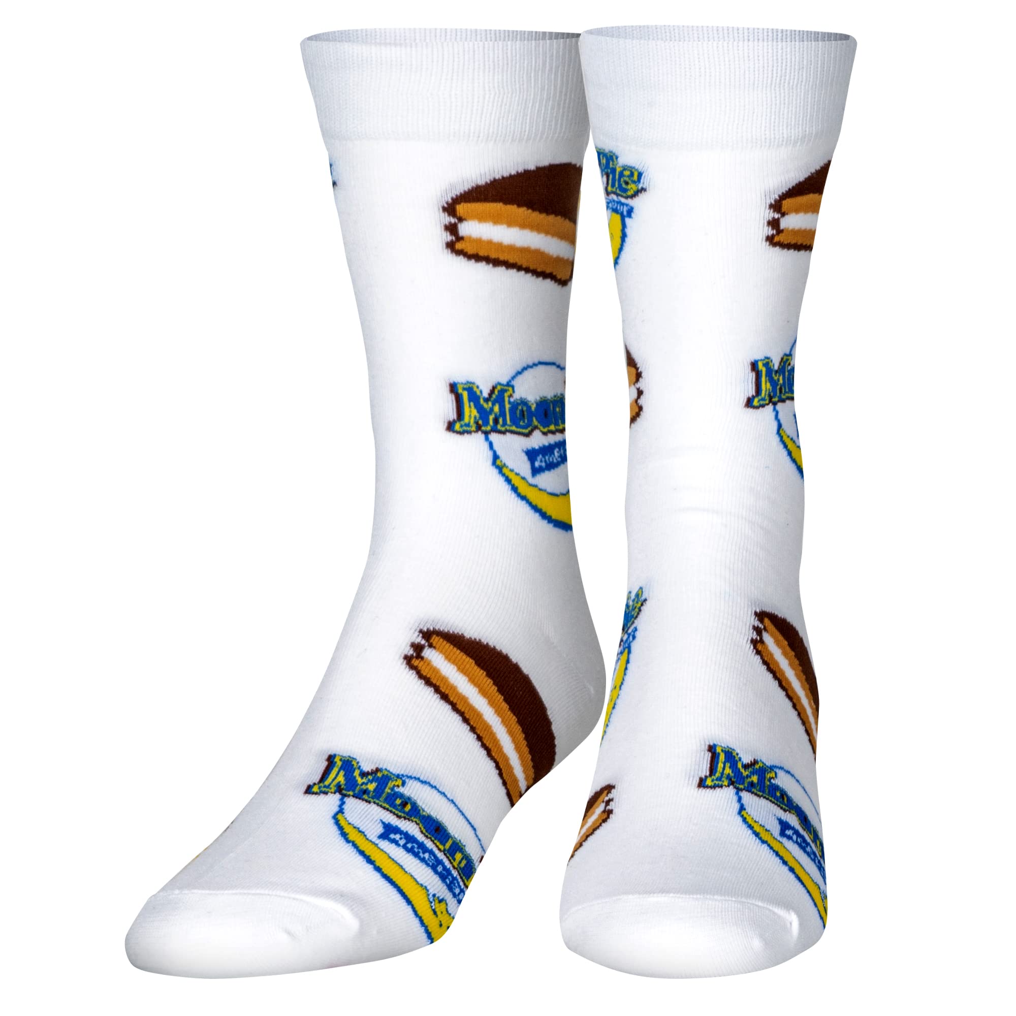 Funny Food & Snacks Themed Crazy Socks - Assorted Prints Crew Socks for Men & Women (Large Size) - Perfect for Gifts, Parties, and Casual Wear