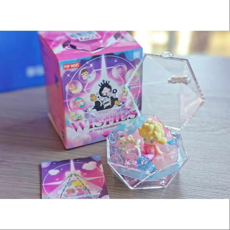 Pop Mart Wishes at Your Fingertips Series Complete Set - Collectible Vinyl Figures for Display & Gifting - Perfect for Home Decor, Office Desk, and Anime Collections