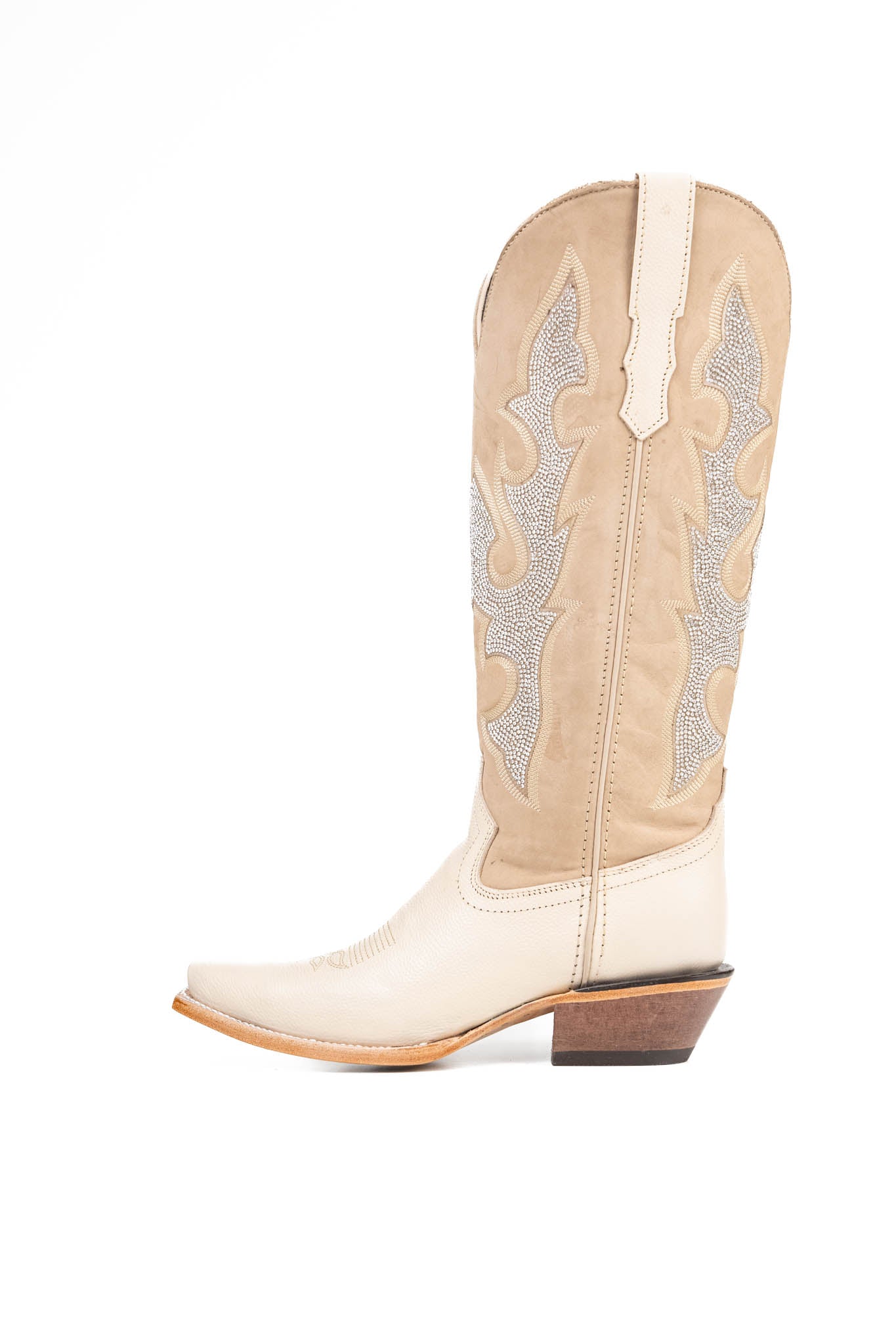 Makayla Midi Wide Calf Snip Toe Cowgirl Boots for Women - Comfortable Western Riding Boots for Country Dancing, Rodeo & Casual Wear