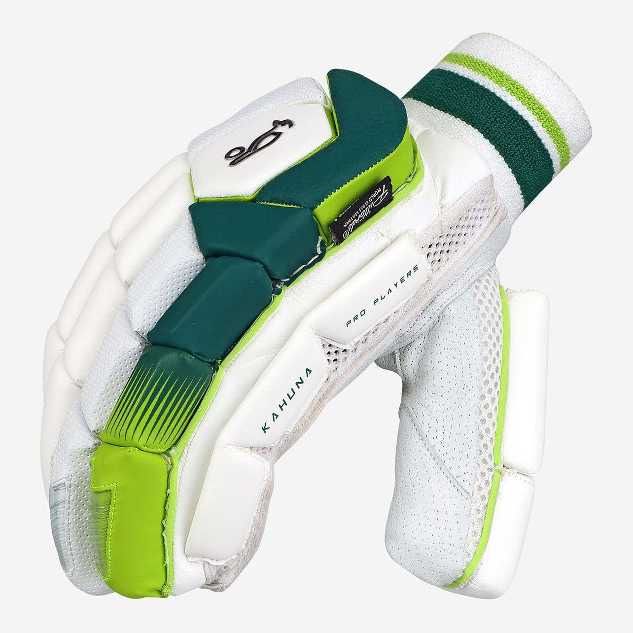 Kookaburra Kahuna Pro Players Cricket Batting Gloves - Premium Leather Protection for Cricket Batsmen - Perfect for Practice & Competitive Matches