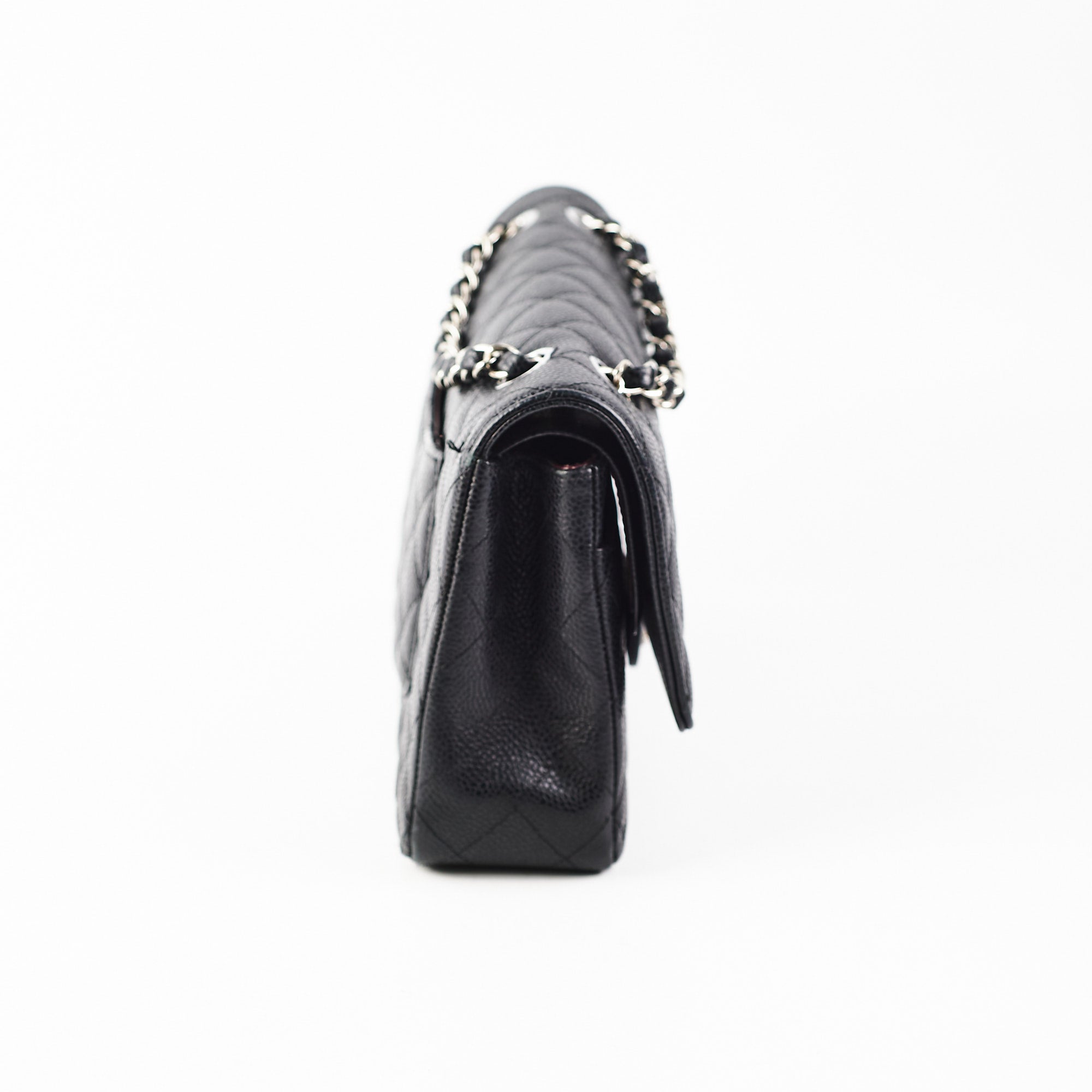 Chanel Medium Classic Flap Bag in Black Caviar Leather - Perfect for Everyday Luxury & Special Occasions