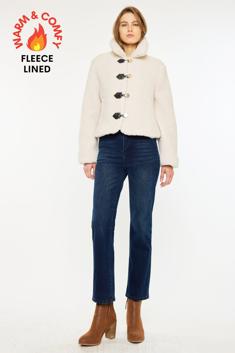 Felicity High Rise Slim Straight Leg Jeans for Women - Stretchy Comfort Fit Denim Pants for Casual Wear & Everyday Outfits